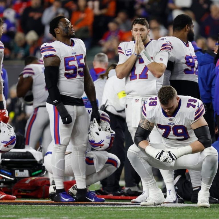 Tragic moment with Damar Hamlin reminds us NFL players are human