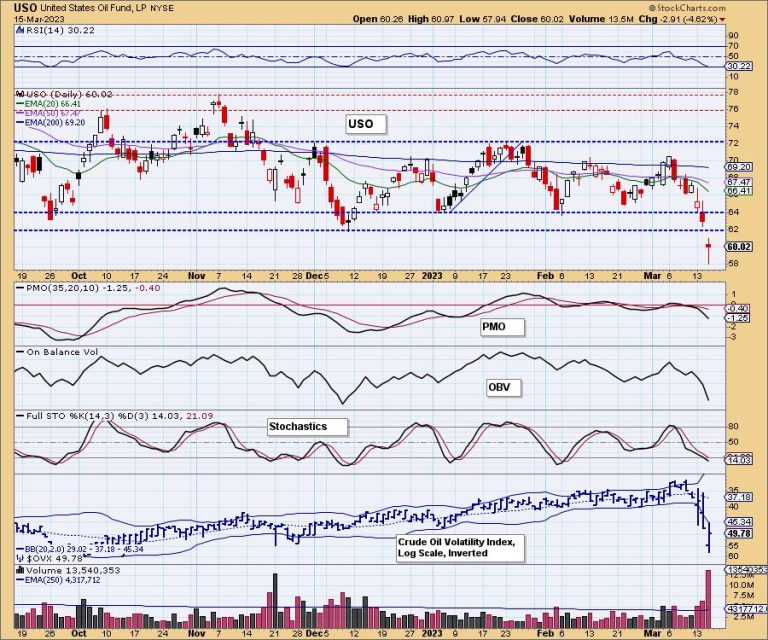 Crude Oil Collapses – Will It Move Even Lower?
