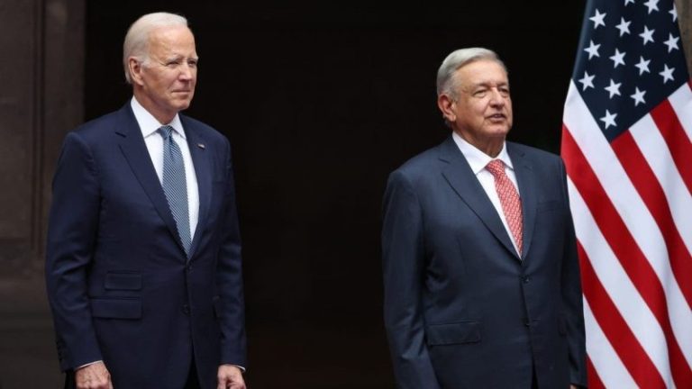 Amid fentanyl crisis, Biden says Mexican president is asking US to stop sending guns