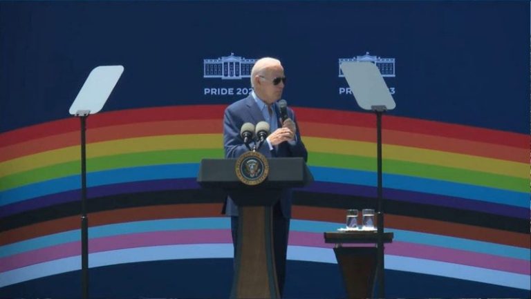 GOP candidates condemn Biden for elicit mishap during White House Pride event: ‘Very revealing’