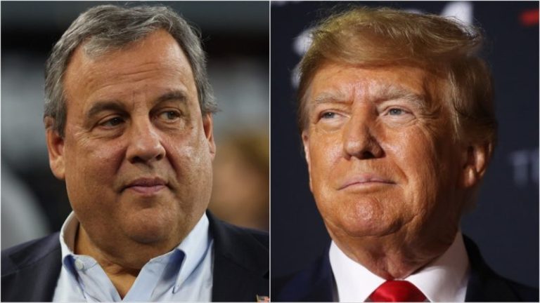 Trump mockery of Christie’s weight takes a turn after audience member chimes in: ‘Don’t call him a fat pig’