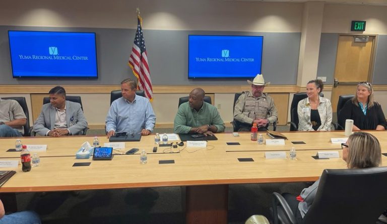 Tim Scott pledges to finish wall in visit to southern border, as crisis becomes key 2024 issue