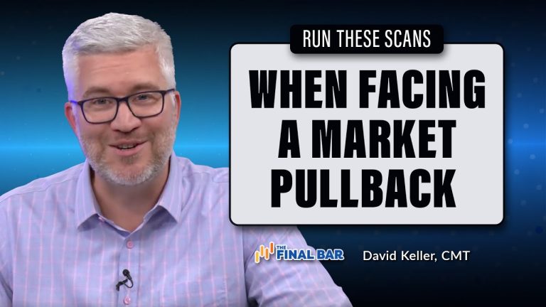 When Facing a Market Pullback, RUN THESE SCANS!