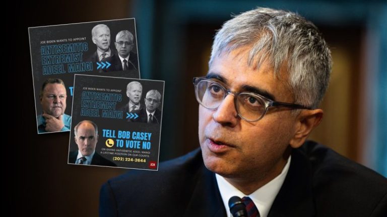 Judicial group targets ‘antisemite’ Biden nominee with alleged ties to terrorist sympathizers