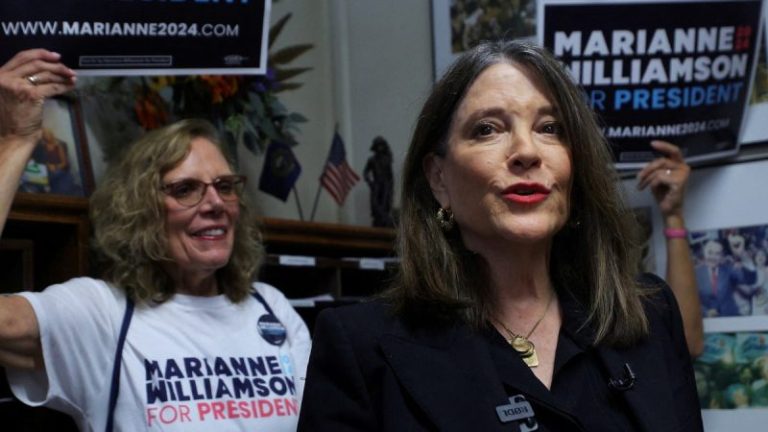 Marianne Williamson returns to presidential race, saying Biden is vulnerable against Trump