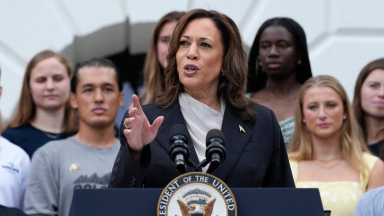 Harris edging Trump in new poll conducted after Biden’s withdrawal