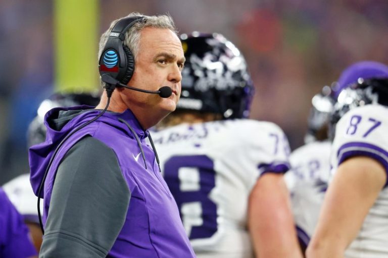 TCU coach Sonny Dykes ejected for two unsportsmanlike penalties vs SMU