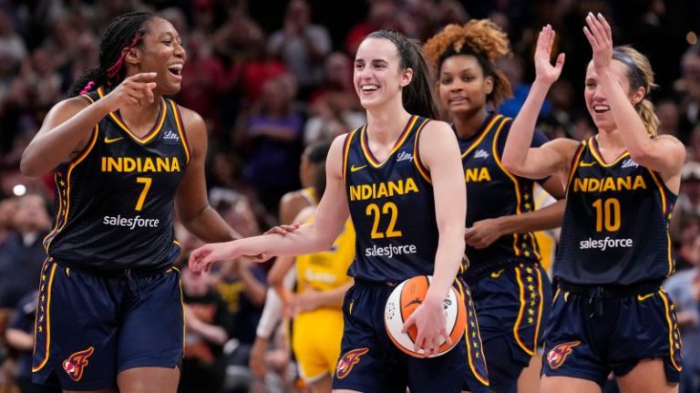 Caitlin Clark gets triple-double to lead Fever to fifth win in a row