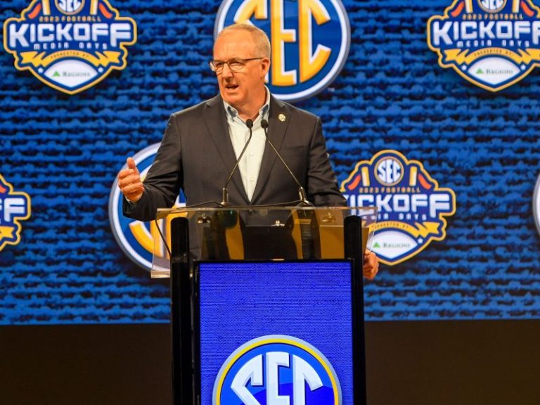 SEC commissioner pulls back curtain where college football is headed
