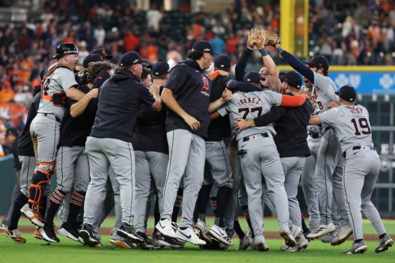 Tigers sweep to end Astros’ seven-year ALCS streak