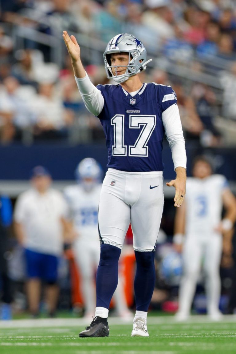 Will Cowboys kicker Brandon Aubrey play Week 8 amid jury duty?