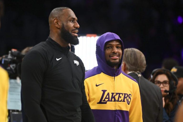 The Lakers develop a plan for Bronny James and G League participation