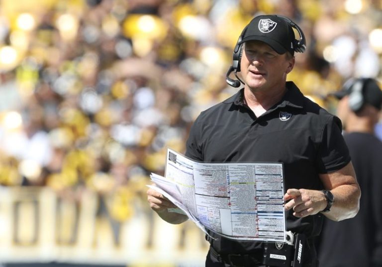 Jon Gruden joins Barstool Sports three years after email scandal