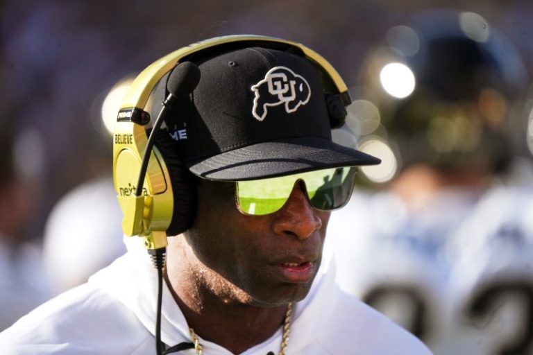 Deion Sanders debuts pop-culture talk show in middle of playoff push