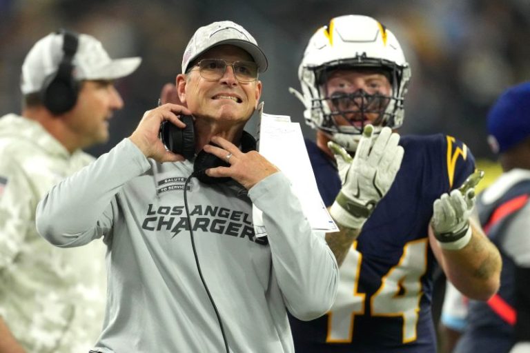 Loss to brother shows Jim Harbaugh his Chargers still have long way to go