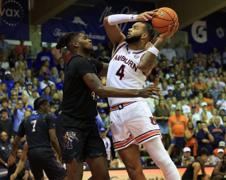 No. 3 Auburn dominates Memphis to win Maui Invitational