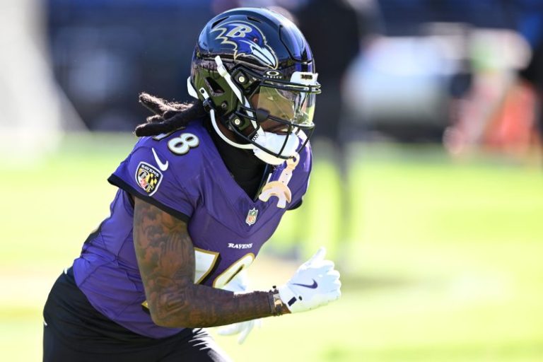 Ravens waive WR they say refused to enter game
