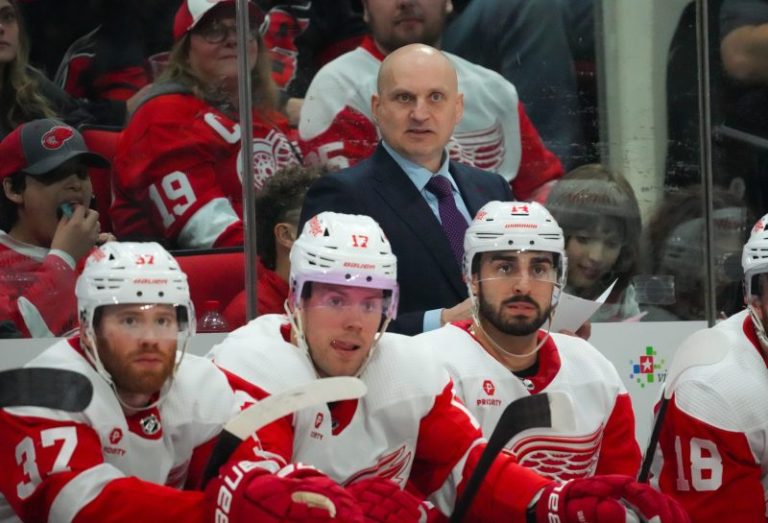 Red Wings make coaching change, bring in veteran behind bench