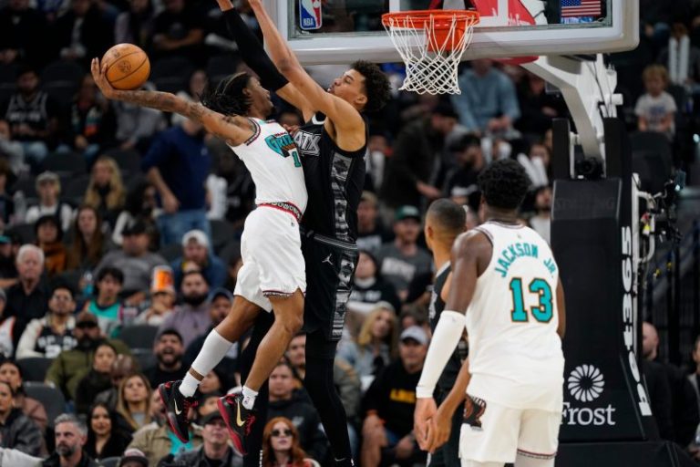 Watch: Morant throws down epic dunk on Wemby … that didn’t count