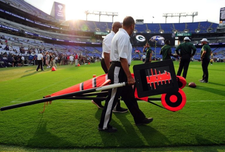 NFL makes switch to technology for first down measurement system