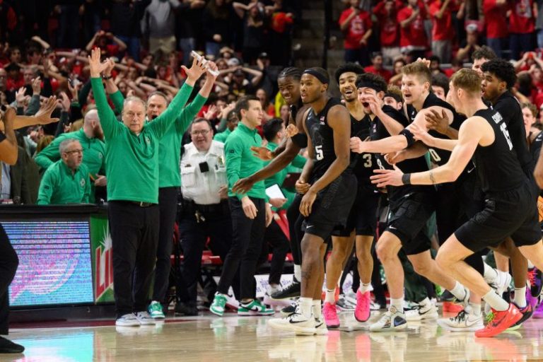 Watch: Michigan State hits half-court winning shot vs. Maryland