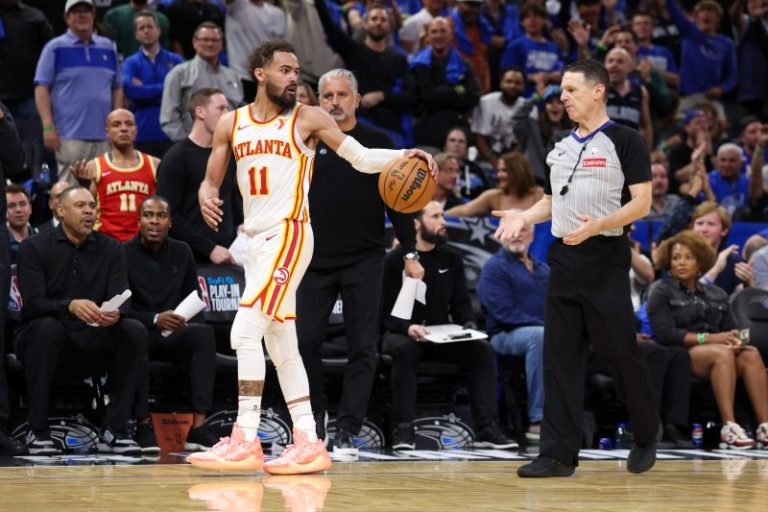 Trae Young ejected late for ‘making a mockery of the game’