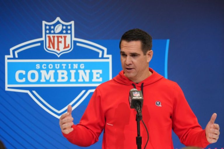 Giants Joe Schoen discusses possible trade down, QB options in draft