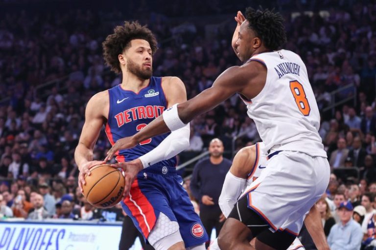 Knicks must stop Cade Cunningham to beat Pistons. Enter OG Anunoby.