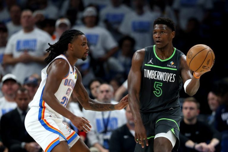 Anthony Edwards hurt: Timberwolves star injures ankle in Game 1 loss