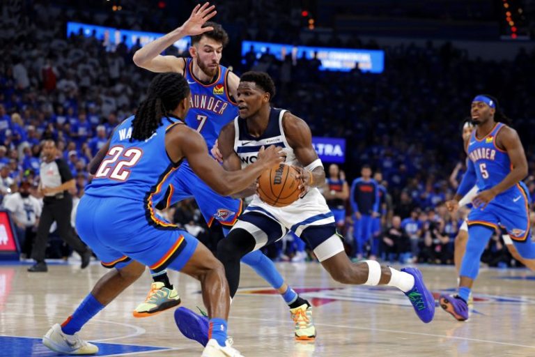 Anthony Edwards struggles vs. Thunder: How many points did he score?