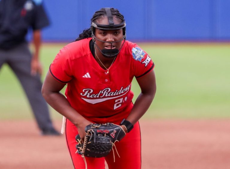 NiJaree Canady dominates in Texas Tech first-ever WCWS win