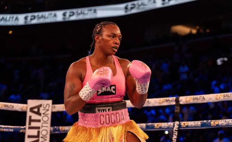 Boxing champ sounds off after Angel Reese wins BET Sportswoman of Year