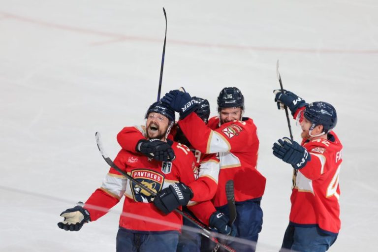 Panther joins elite company with 4 goals in Stanley Cup clincher