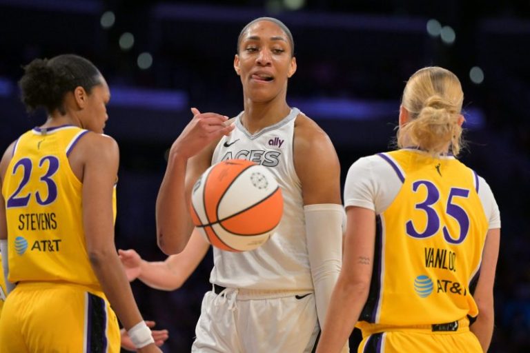 Aces star named 2025 WNBA MVP for record fourth time