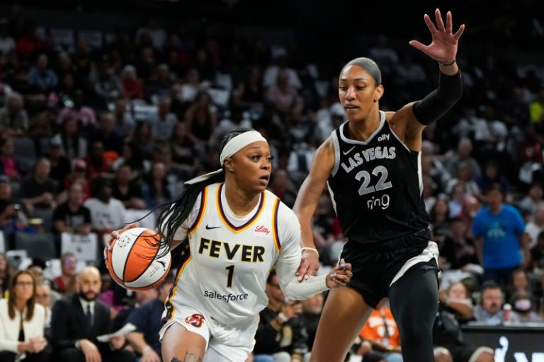 A’ja Wilson’s 25 points help Aces crush Fever, even semifinals series