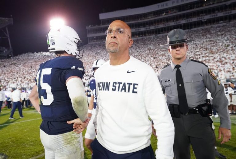 James Franklin addresses big-game record after Oregon loss
