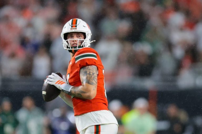 Miami QB breaks silence on public breakup with Hanna Cavinder