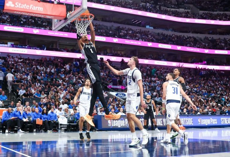 Victor Wembanyama, Spurs dominate Mavericks in Cooper Flagg’s debut