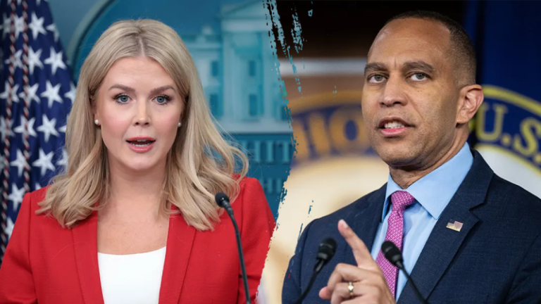 Hakeem Jeffries unleashes personal attack against Karoline Leavitt, calls her ‘sick’ and ‘demented’