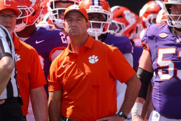 ‘Misery loves company.’ Dabo, Deion commiserate during rough seasons