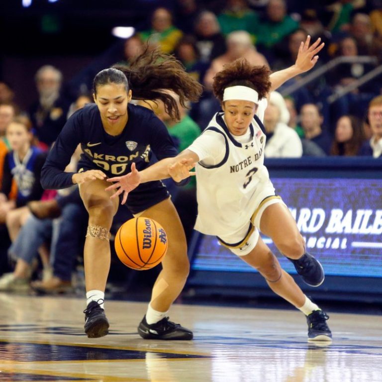 Hannah Hidalgo sets NCAA steals record, Notre Dame scoring record