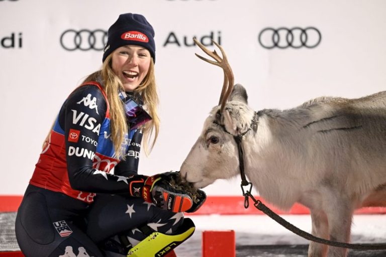 Mikaela Shiffrin adds another reindeer to her herd with World Cup win